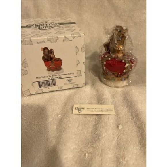 Charming Tails MAY TODAY BE YOUR CROWNING GLORY 98/416 SPECIAL EVENT GOLD SERIES - Picture 2 of 8